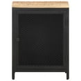 thumbnail image 3 of vidaXL Bedside Cabinet 15.7"x11.8"x20.9" Solid Rough Mango Wood, 3 of 3