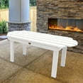 thumbnail image 2 of Classic Westport Conversation/Coffee Table - 45" L x 18" W x 17" H, Outdoor, Eco-friendly, Synthetic Wood, 2 of 4