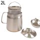 thumbnail image 5 of 1pcs 304 Stainless Steel Oil Filter Kettle Small Frying Pan With Frying Net Kitchen Tools Gadgets Cooking Tool, 5 of 10