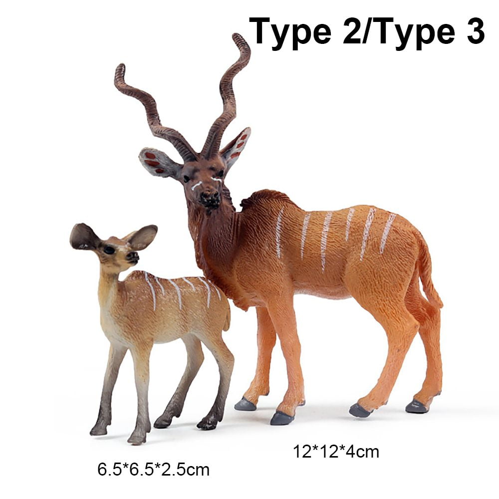 Gift Science & Nature Teaching Toys Kids Cognition Simulation Wild Animal Bongo Antelope Model Pronghorn Figurine Zoo Scenes TYPE3 Gift Science & Nature Teaching Toys Kids Cognition Simulation Wild Animal Bongo Antelope Model Pronghorn Figurine Zoo Scenes TYPE3