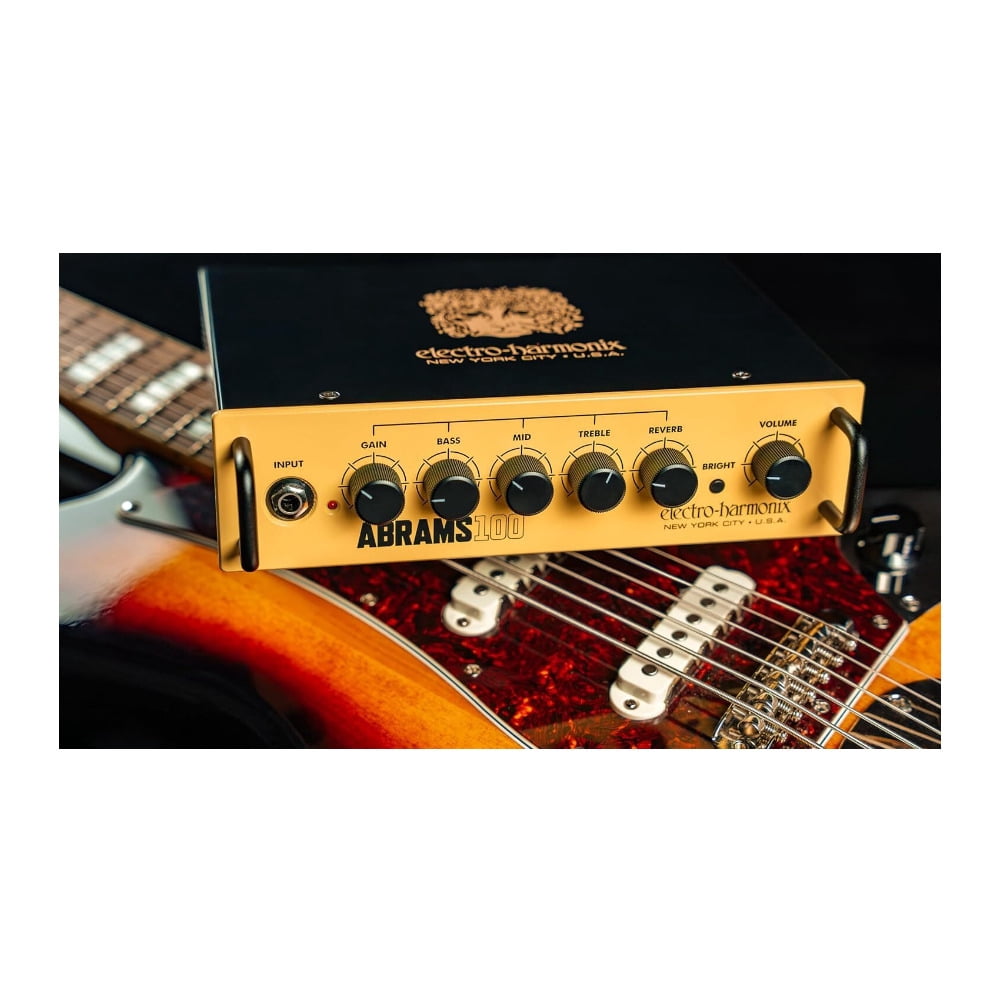 Electro-Harmonix ABRAMS100 100W Guitar Amp Head - Yellow