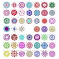 thumbnail image 3 of Toystoory Plantillas de Mandala para pintar, plantillas para álbum de recortes, suministros de decoración para colorear, herramienta de piedra, Artesanía, 3 of 6