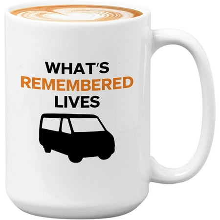 

Novelty Movie Coffee Mug - I Couldn t Pack Up and Move on - Living in Van Drama Economis Recession Survival Traveler Backpacker what s remembered lives 11 Oz