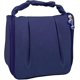 thumbnail image 1 of Bolsa de aseo colgante para mujer, bolsa de almacenamiento de joyería cosmética portátil, bolsa de aseo portátil plegable de moda para regalos (azul oscuro), 1 of 5