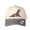 Black-and-white houndstooth, variant on Monkey Embroidered Color Block Trucker Hat, Unisex Adjustable Cotton Breathable Fashion Cap for Travel Daily Outdoor Wear