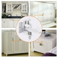 thumbnail image 2 of 10pcs Safety Locks, EEEkit Universal Home Safety Cabinet Doors Locks, Adhesive Proof Locks Latches with Buckles for Cabinet Drawer Closet Cupboard, No Drilling Tools Needed, 2 of 8