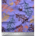 thumbnail image 1 of Soimoi Toile de Soie Pourpre Imprimé par Yard 42 Pouces de Large, 1 of 5