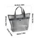thumbnail image 3 of pstuiky Bolsa de playa de malla neceser portátil bolsa de viaje bolsa de natación bolso de baño tamaño 14,17 x 12,2 pulgadas carga máxima 11,02 libras., 3 of 6