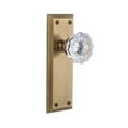 thumbnail image 7 of Grandeur Favfon_Psg_234 Fifth Avenue Solid Brass Rose Passage Door Knob Set - Chrome, 7 of 7