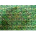 thumbnail image 4 of oneOone Cotton Silk Green Fabric Batik Quilting Supplies Print Sewing Fabric By The Yard 42 Inch Wide - 7W, 4 of 4