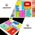 thumbnail image 3 of Household Toddler Puzzle Interactive Learning Toy Wear-resistant Kids Puzzle Toddler Accessory, 3 of 8