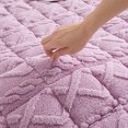 thumbnail image 4 of YHAICO Mattresses Under $150 Mattress Topper Full Quilting Slip Thin Pad Foldable Warm Mattress Flannel Mattress Purple, 4 of 6