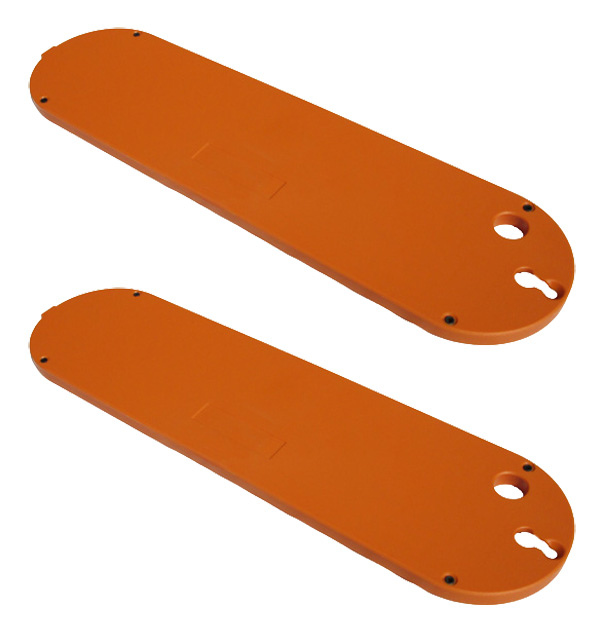 Ridgid Orange Body Table Saw Zero Clearance Throat Plate(2 Pack) AC10452PK