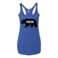thumbnail image 2 of Wild Bobby Mama Bear Women Tri-Blend Racerback Tank Top, 2 of 6