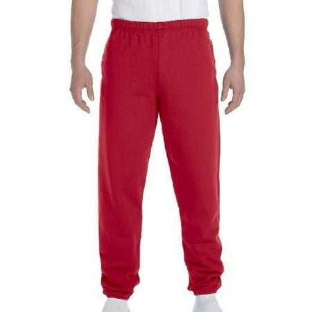 JERZEES - JERZEES SUPER SWEATS - Sweatpant with Pockets. 4850MP - X-Large - Red - Walmart.com