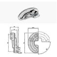 thumbnail image 3 of [2 Pieces] 90 Degree Concealed Hinge Industrial Equipment Cabinet Door Fixed Carbon Steel, 3 of 5