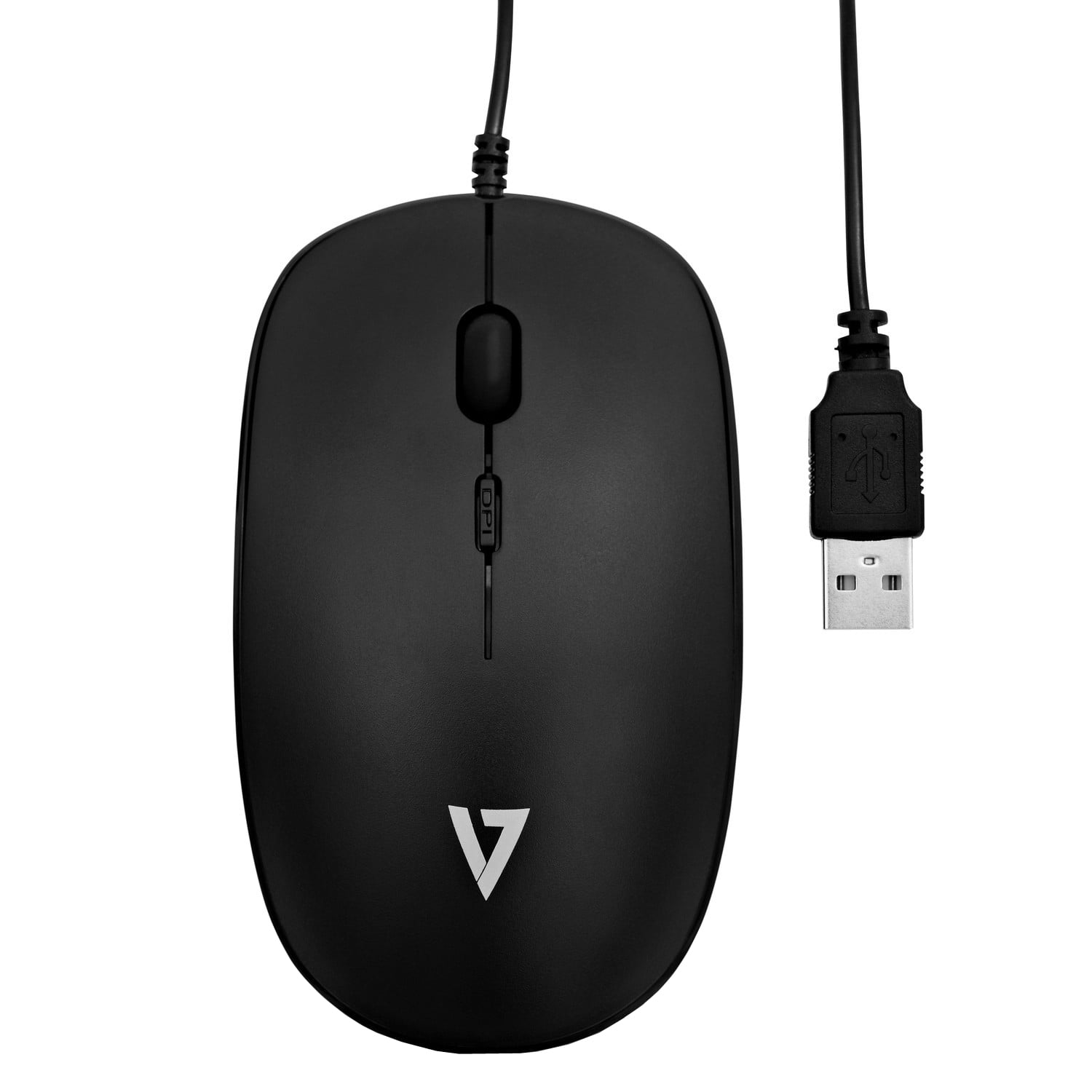 yan USB Wired Optical Mouse with Cord Scroll Wheel for Desktop Laptop Mac Windows PC