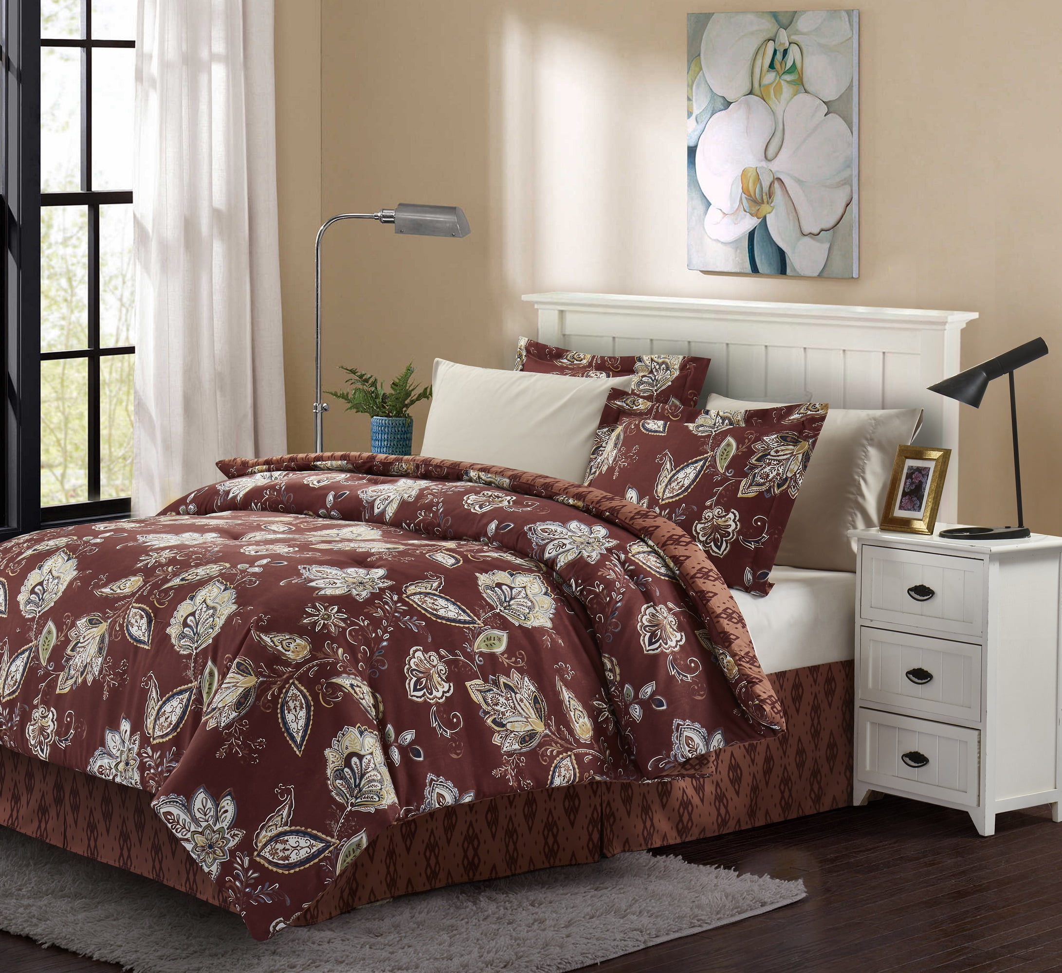 Joanna 8Piece BedInBag Set