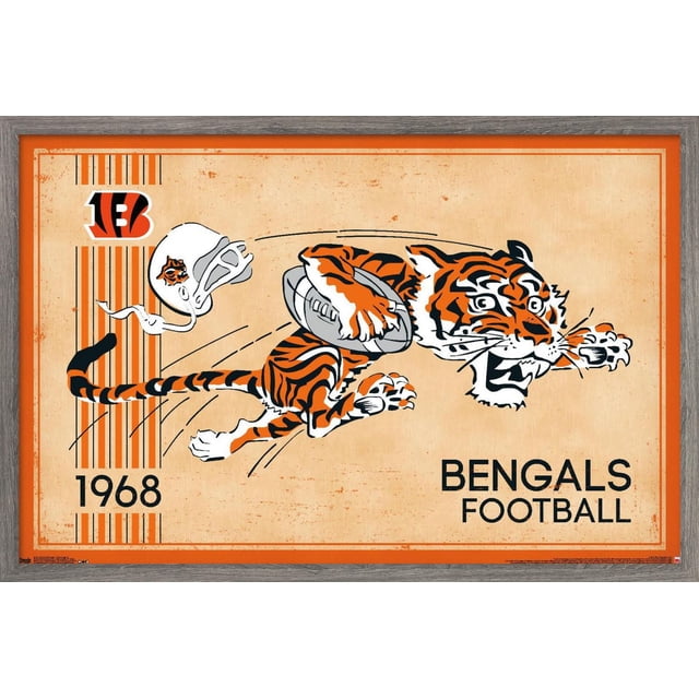 NFL Bengals de Cincinnati - Logo rétro 14