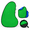 Blue,Green-39.4*59.1"(No stand), variant on Blue Green Screendrop Double Sided Collapsible Greenscreen With Carrying Bag Portable Pop Upground For Streaming Webcam & 59.1 *