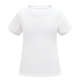 thumbnail image 5 of Glisme Girls Outfit Toddler Children Short Sleeve Solid Color T Shirt Tops Dancing Tutu Skirts Suit Adorable Matching Set Size 5-6 Years White, 5 of 6