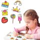 thumbnail image 2 of Diamond Painting Kit Cute Cartoon Mermaid Unicorn Dinosaur Diamond Stickers Paint by Numbers Big Gem Art Craft Toys For Kids heqiyong LED, 2 of 2