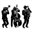thumbnail image 2 of Beistle 18" Jazz Trio Silhouettes; 9/Pack 57770, 2 of 2