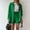 01-Green, variant on Women Crinkled Textured Two Piece Outfit Set, Lapel Long Sleeve Button Shirt & High Waist Drawstring Shorts, Plus Size Casual Loungewear Suit for Vacation Daily Street Wear 05-Saffron S