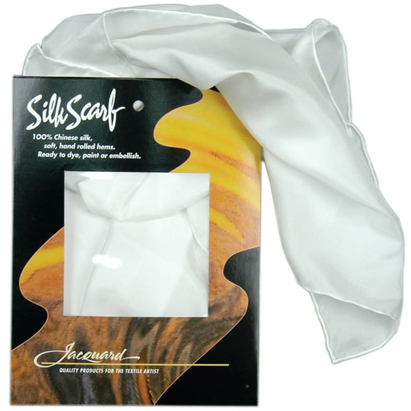 Jacquard Silk Habotai, 22" x 22", 8mm