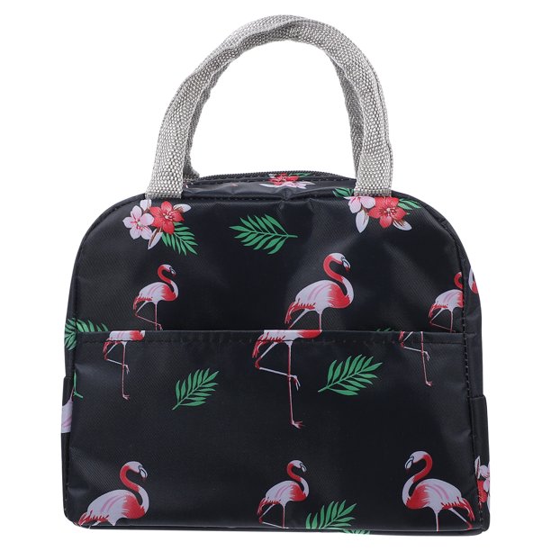 1pc almuerzo bolsa de lona bolso de mano bolsa de almuerzo bolsa de picnic de campamento al aire libre