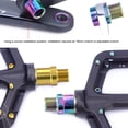 thumbnail image 4 of Extensor de pedal de bicicleta ANGGREK Aleación de Ti 2 Piezas, 4 of 7