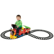 Disney: Mickey Mouse 2-in-1 Battery-Powered Ride-on Choo Choo Train W/ Caboose & Tracks