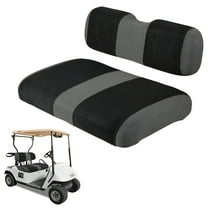 Universal Golf Cart Seat Covers Dress Up Older Golf Cart Durable Breathable Material Fit Like A Glove for EZGO TXT RXV, Easy to Install