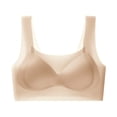 thumbnail image 2 of Bixock Push Up Bra for Women No Underwire Wireless Seamless Bra Soft Support Lift Support Abjustable Straps Breathable Everyday Casual Women Under Wear, 2 of 7