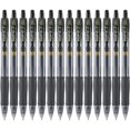 thumbnail image 1 of Bolígrafos de gel Pilot G2 Premium punta gruesa de 1 mm negro x14, 1 of 6
