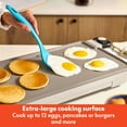 thumbnail image 2 of Plancha eléctrica BELLA de 10 x 20 cm con bandeja para calentar leche de avena de 1500 W, 2 of 7