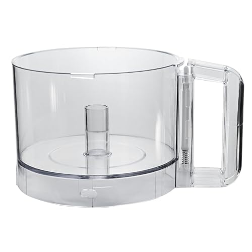 Vanshly,112203 Procesador de alimentos Tazón transparente de 3 cuartos compatible con Robot Coupe R2