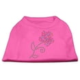 thumbnail image 2 of Multi-Colored Flower Rhinestone Shirt Bright Pink XXXL(20), 2 of 2