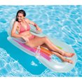 thumbnail image 1 of Janaya Fashion Piscina flotante al aire libre con respaldo hinchable reclinable sobre el agua Vertical, 160x85., 1 of 4