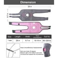 thumbnail image 2 of Knee Brace Support for Meniscus Tear Compression Sleeve for Women Men Joint Protective Gear Stabilizer, 2 of 7