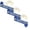 Blue, variant on LKZQHMC 2026 Graduation Tiara with Sash for Women,Glittered Metal Princess Grad Crown Cap Headbands and Grad Sash for Graduation Party Favors,Black