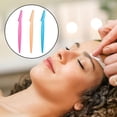 thumbnail image 2 of 6pcs Eyebrow Razors Shaper,Safety Facial Hair Remover Face Shaver Trimmer,Exfoliating Dermaplaning Tool,Eyelash Hair Remover Cut Eyebrows Shaping Tool Eyebrow Grooming Set for Women and Men(3 colors), 2 of 5