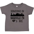 thumbnail image 3 of Inktastic Nashville Tennessee Someone Loves Me Skyline Boys or Girls Toddler T-Shirt, 3 of 5