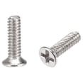 thumbnail image 4 of Uxcell M1.4 x 5mm Silver Tone Phillips Screw Fastener Nickel Plated 350 Pack, 4 of 5