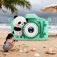 thumbnail image 5 of Cámara digital Pisexur para niños, 1080P, con tarjeta de 32 GB, de silicona suave y resistente a los golpes, ideal como regalo de cumpleaños para niñas y niños de 3 a 12 años. Electrónica infantil, o, 5 of 5