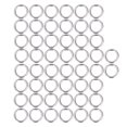 thumbnail image 1 of 50Pcs Metal Rings Durable Exquisite Multifunctional Wear Resistant Fadeless Metal O Rings for Bag Clothes Beads15x3mm, 1 of 14