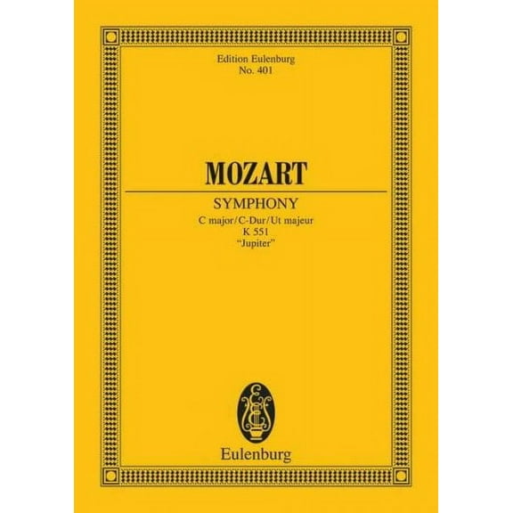 Symphony No. 41 in C Major, K. 551 Jupiter