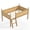 Twin Natural, variant on Bellemave Twin Size Low Loft Bed with Bookshelf, Solid Wood Loft Bed Frame with Ladders & Full-Length Guardrails, Low Profile Bed with Slats for Kids Teens, No Box Spring Needed, Beige