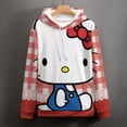 thumbnail image 4 of HELLO KITTY Hoodie with Pocket Anime for Men Women Couple Gift, 4 of 7