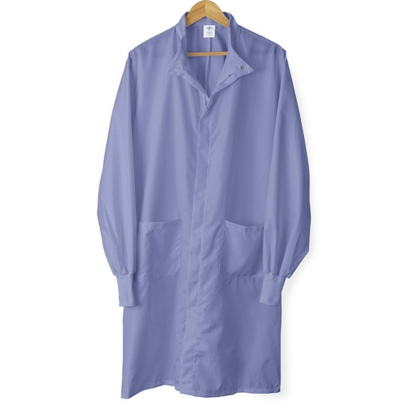 Medline 6621BLCXXL Unisex ASEP A / S Barrier Lab Coats-XXL Blue